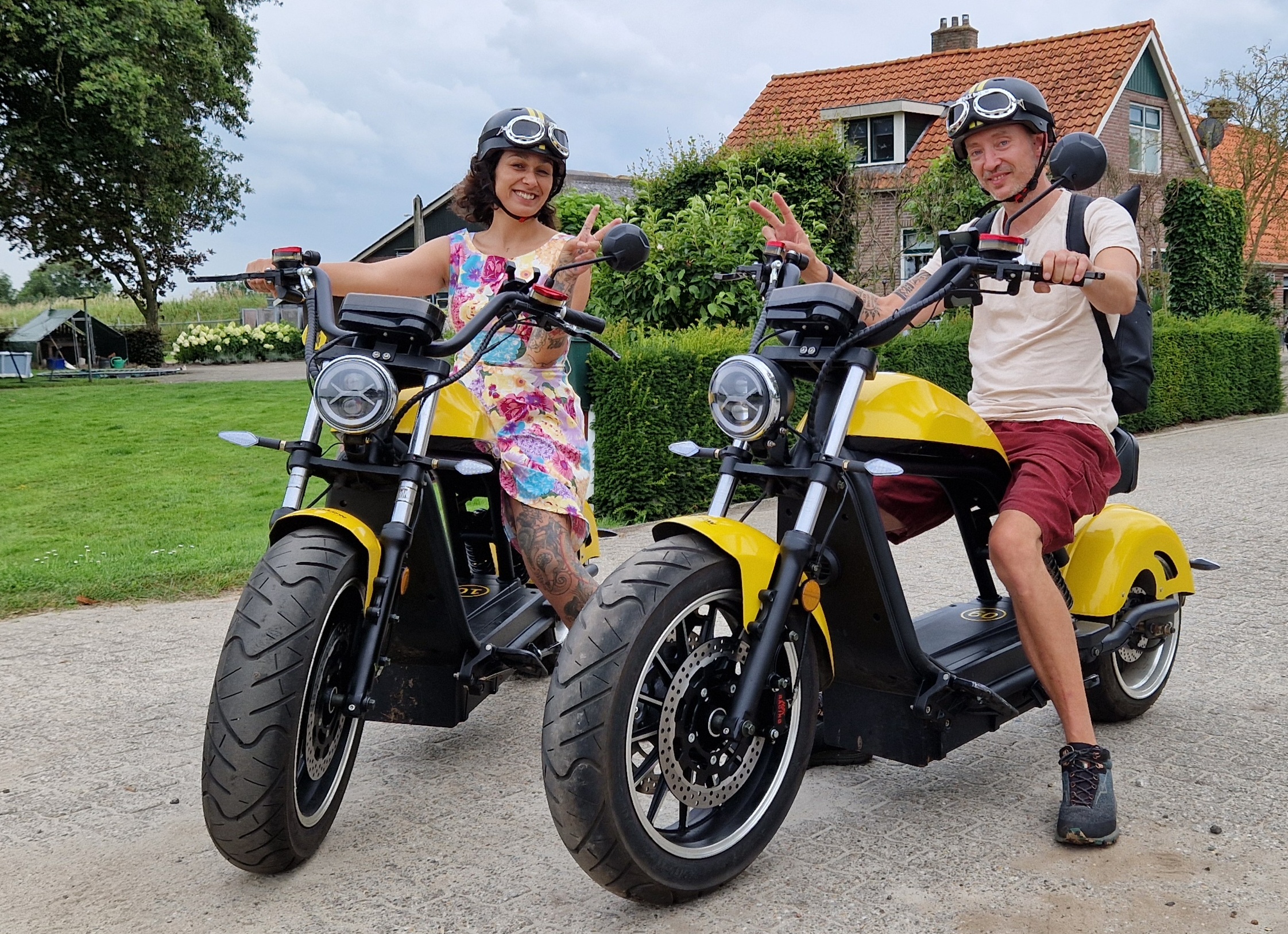 E_Yellow_E_chopper_verhuur E_Yellow_E_chopper_verhuur