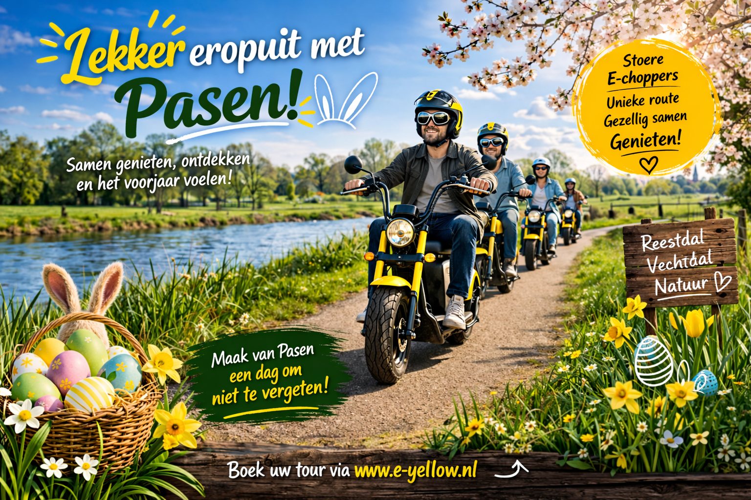 Lekker eropuit met Pasen