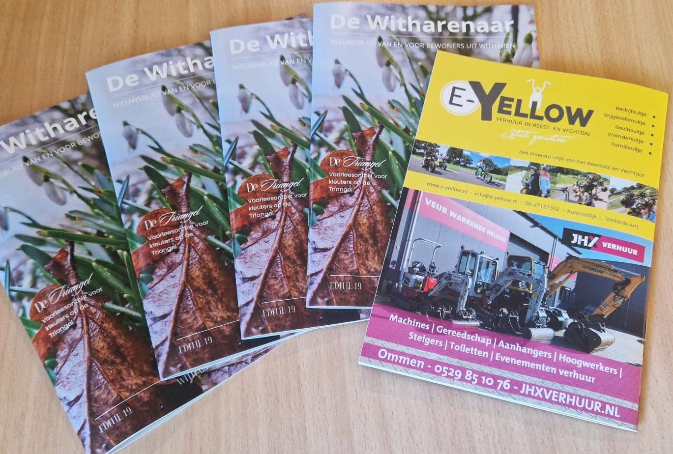 E-Yellow sponsort De Witharenaar